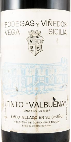 1980 Vega-Sicilia Valbuena 3º Ribera del Duero tinto
