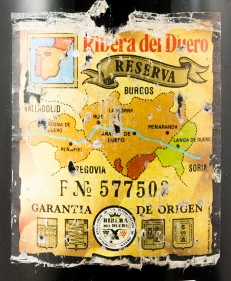 1984 Vega-Sicilia Valbuena 3º Ribera del Duero tinto