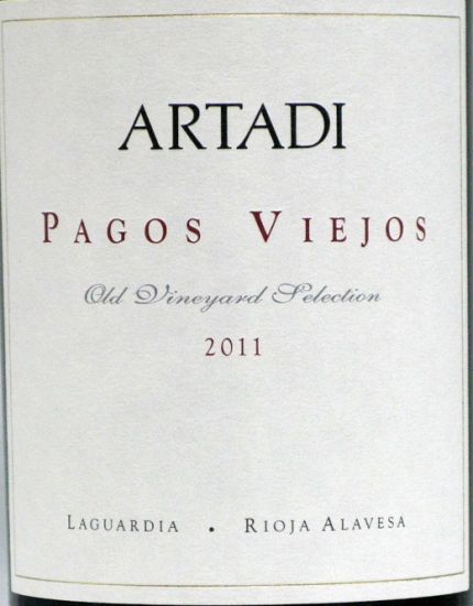 2011 Artadi Pagos Viejos tinto