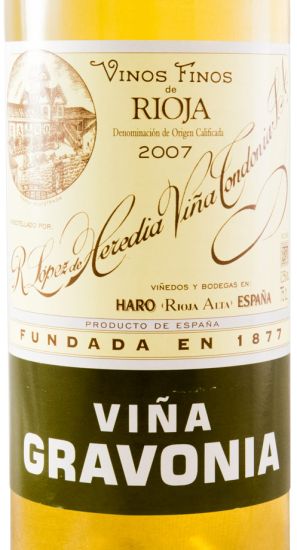 2007 López de Heredia Viña Gravonia Crianza branco
