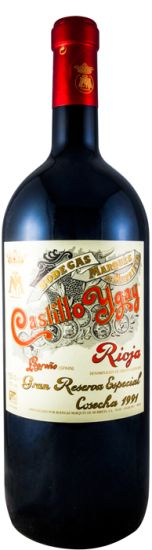 1991 Marqués de Murrieta Castillo Ygay Gran Reserva Rioja tinto 1,5L