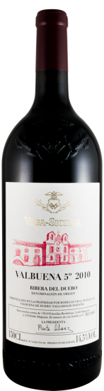 2010 Vega-Sicilia Valbuena 5º Ribera del Duero tinto 1,5L