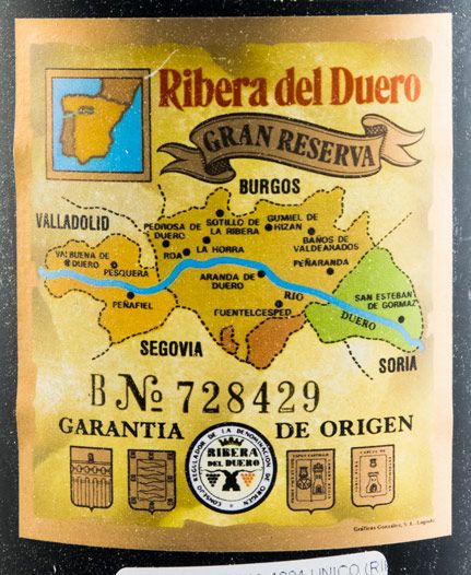1994 Vega-Sicilia Unico Ribera del Duero tinto