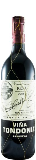 2006 López de Heredia Viña Tondonia Reserva tinto