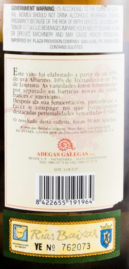 1996 Veigadares Rías Baixas branco