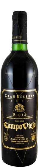 1983 Campo Viejo Gran Reserva Rioja tinto