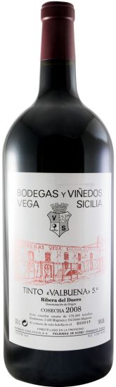 2008 Vega-Sicilia Valbuena 5º Ribera del Duero tinto 3L