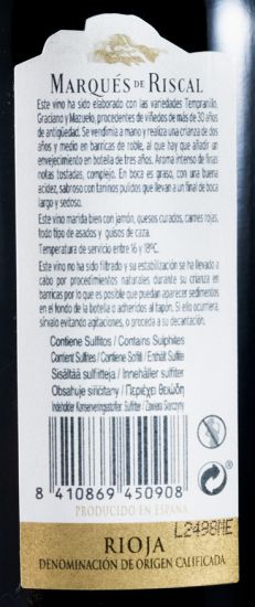 2008 Marqués de Riscal Gran Reserva Rioja tinto