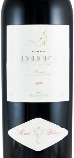 1994 Alvaro Palacios Finca Dofi Priorat red