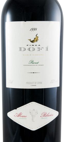 1998 Alvaro Palacios Finca Dofi Priorat red
