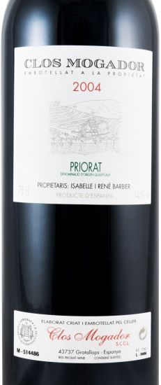 2004 Clos Mogador Priorat tinto