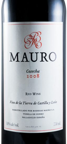 2008 Bodegas Mauro Cosecha Castilla y León red