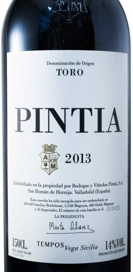 2013 Pintia Toro tinto 1,5L