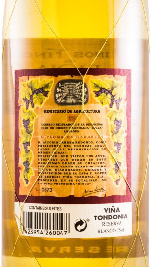 2006 López de Heredia Viña Tondonia Reserva branco