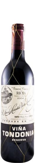 2004 López de Heredia Viña Tondonia Reserva tinto