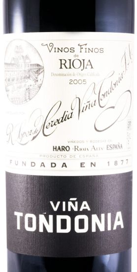 2005 López de Heredia Viña Tondonia Reserva red 1.5L