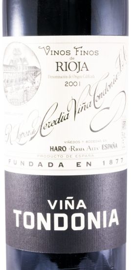 2001 López de Heredia Viña Tondonia Reserva tinto 1,5L