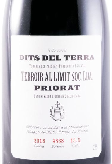 2016 Terroir al Límit Dits del Terra Priorat red