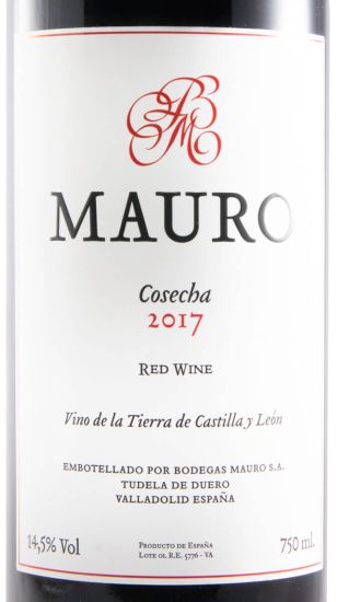 2017 Bodegas Mauro Cosecha Castilla y León red