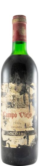 1987 Campo Viejo Crianza Rioja red