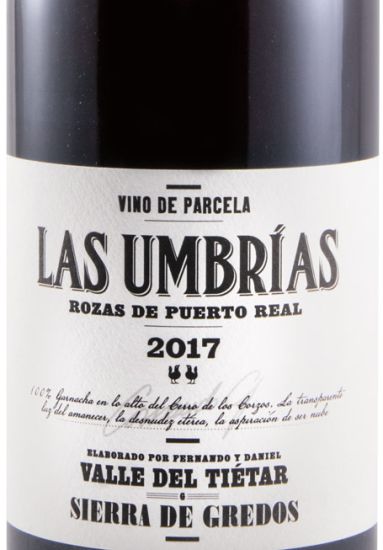 2017 Comando G Las Umbrías Vinos de Madrid tinto
