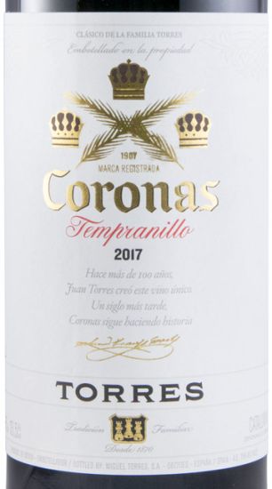 2017 Torres Coronas Crianza red