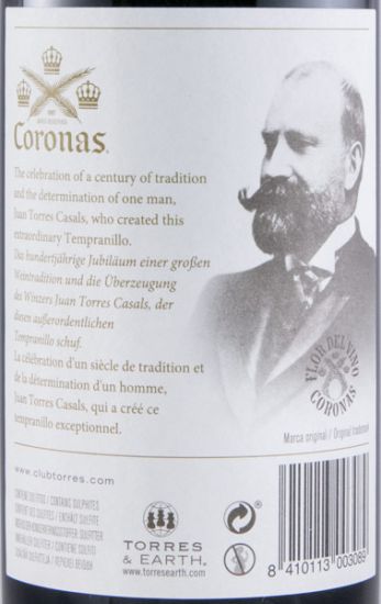 2017 Torres Coronas Crianza red