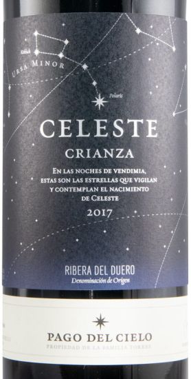 2017 Torres Celeste Crianza red