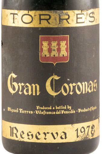1978 Torres Gran Coronas Reserva tinto