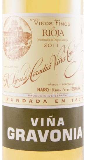 2011 López de Heredia Viña Gravonia Crianza branco