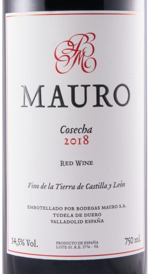 2018 Bodegas Mauro Cosecha Castilla y León red