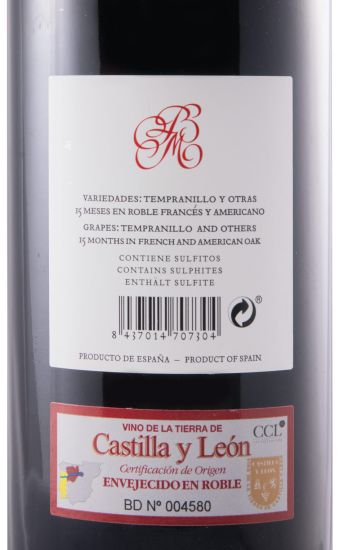 2018 Bodegas Mauro Cosecha Castilla y León red