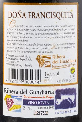 2003 Dona Francisquita red