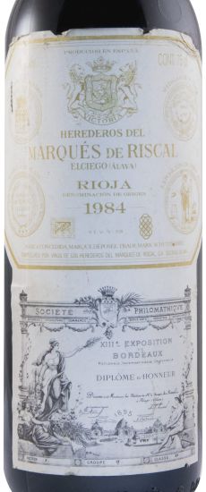 1984 Marqués de Riscal Rioja red