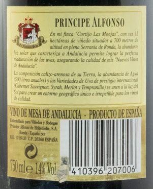 2001 Principe Alfonso Reserva Privada tinto