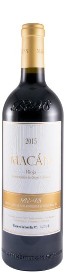 2015 Benjamin de Rothschild & Vega-Sicilia Macán Rioja tinto