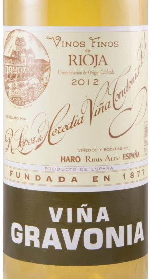 2012 López de Heredia Viña Gravonia Crianza branco