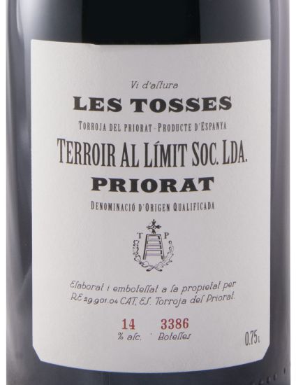 2017 Terroir al Límit Les Tosses Priorat red