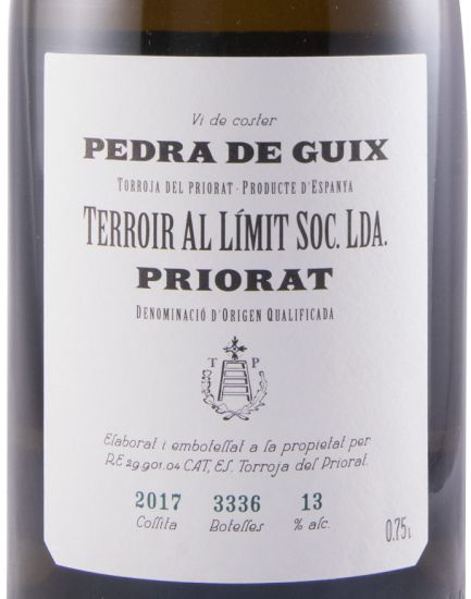 2017 Terroir al Límit Pedra de Guix Priorat branco