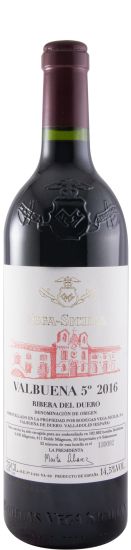 2016 Vega-Sicilia Valbuena 5º Ribera del Duero red