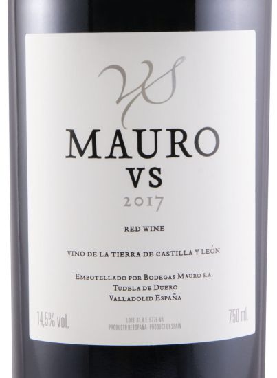 2017 Bodegas Mauro VS Castilla y León biológico tinto