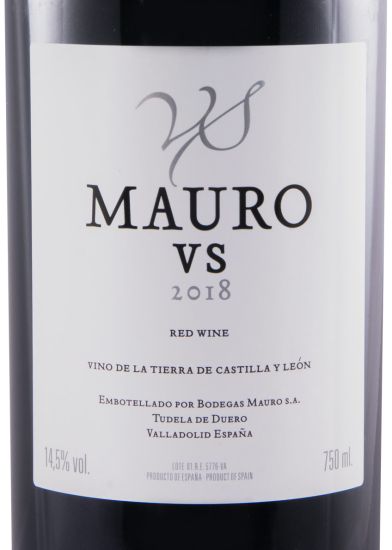 2018 Bodegas Mauro VS Castilla y León biológico tinto