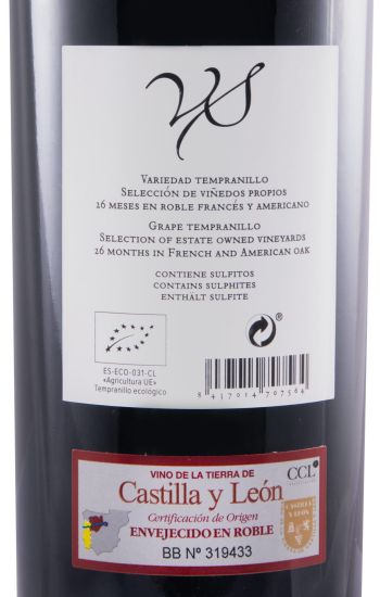 2018 Bodegas Mauro VS Castilla y León biológico tinto