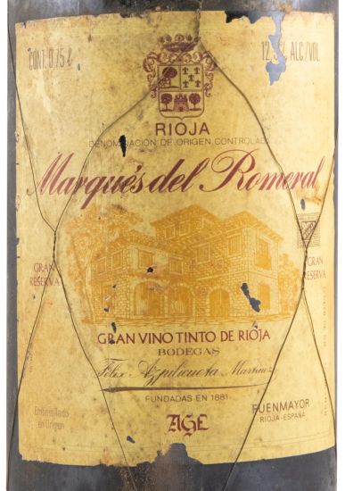 1973 Marqués del Romeral Gran Reserva Rioja tinto