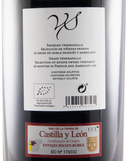 2018 Bodegas Mauro VS Castilla y León biológico tinto 1,5L