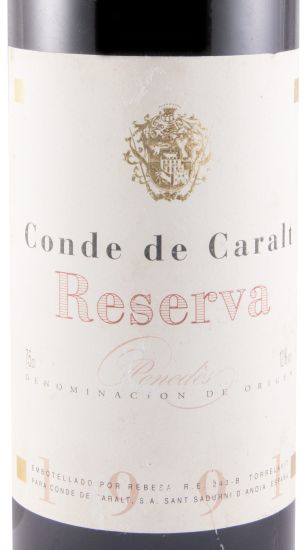 1991 Conde de Caralt Reserva Penedès tinto
