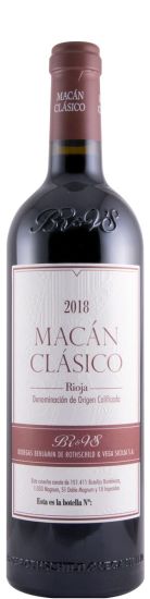 2018 Benjamin Rothschild & Veja-Sicilia Macán Clasico Rioja tinto