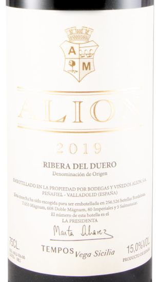 2019 Alión Cosecha Ribera del Duero red