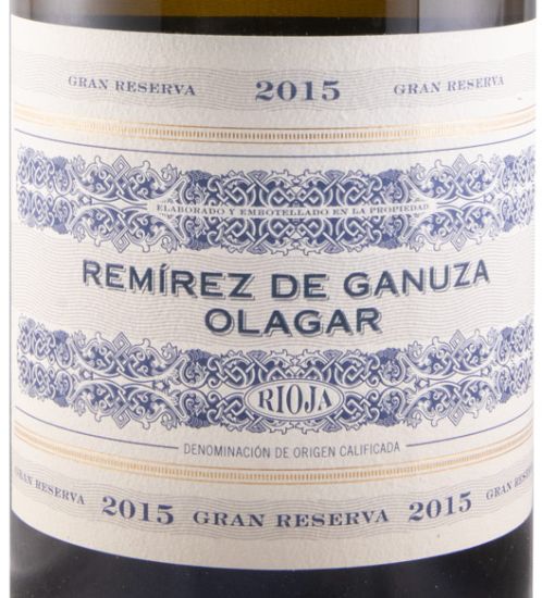 2015 Remírez de Ganuza Olagar Gran Reserva Rioja branco 1,5L