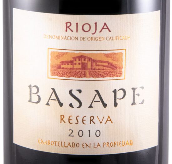 2010 Basape Reserva Rioja red